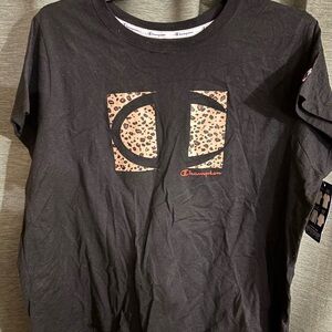 Champion Black Tee Shirt